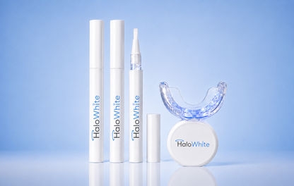 HaloWhite™ LED Комплект за Избелване на Зъби